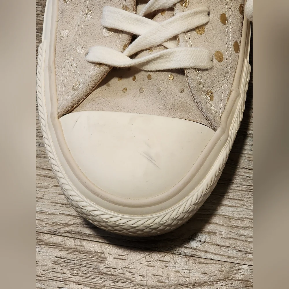 Chuck Taylor All Star Polka Dot Converse Sz. 8 - Picture 3 of 5